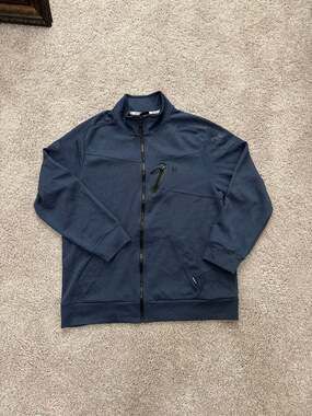 Spyder Active ProWeb Men's Navy Blue Full-Zip Jacket